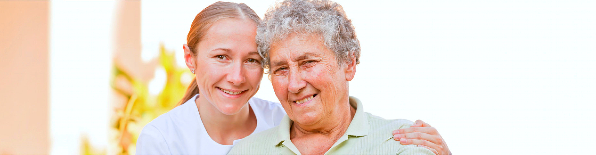 woman and her caregiver